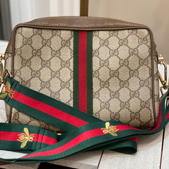 💗Vintage GG Web Clutch Converted - Picture 9 of 15